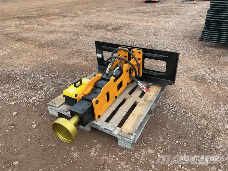 GIYI GY-D680 56 in Skid Steer Post Driver (Unused) Fencing equipment