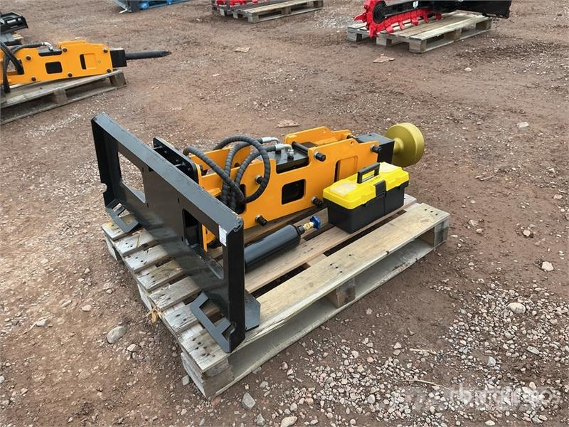  GIYI GY-D680 56 in Skid Steer Post Driver (Unused) Fencing equipment