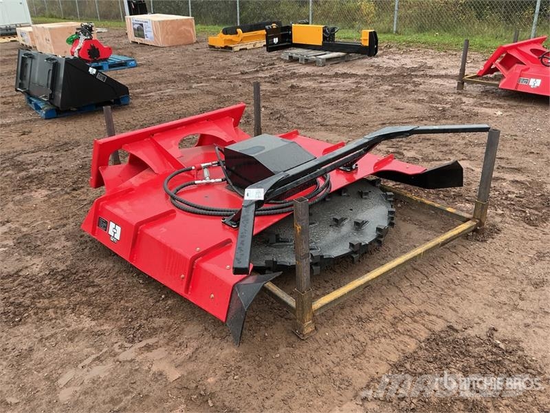 GIYI GY-DM59 39 in Disc Skid Steer Mulcher (Unused Lesní mulčovače