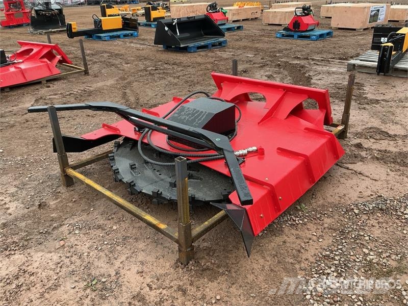 GIYI GY-DM59 39 in Disc Skid Steer Mulcher (Unused Erdészeti bozótirtó