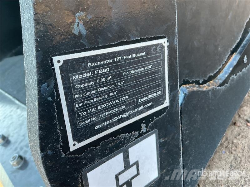 GIYI GY-FB60 60 in 0.88 m3 Cleanup Excavator Bucke Ковши