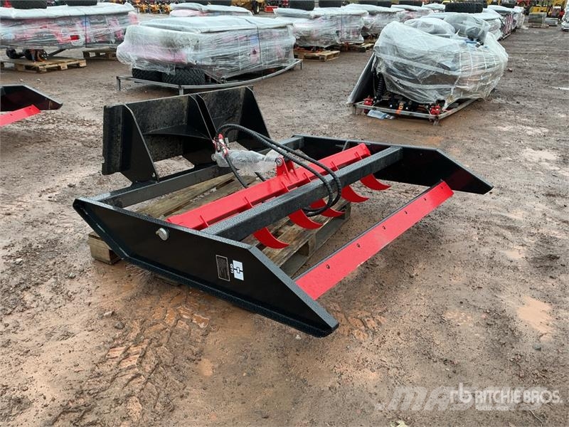 GIYI GY-FR70 69 in Skid Steer Landplane (Unused) Tas toplama makinasi