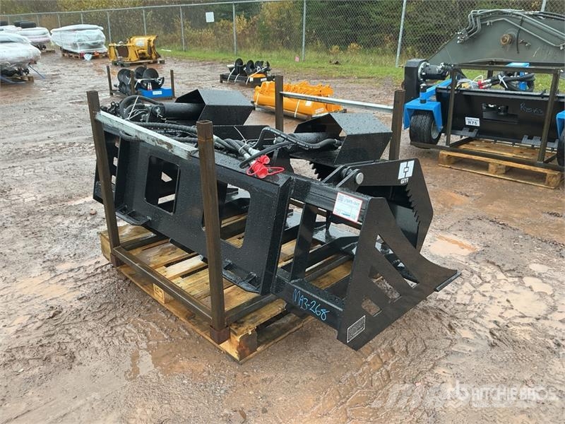 GIYI GY-HWG72 72 in Skeleton Skid Steer Grapple Bu Grijpers