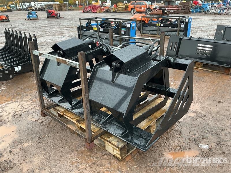 GIYI GY-HWG72 72 in Skeleton Skid Steer Grapple Bu Grijpers