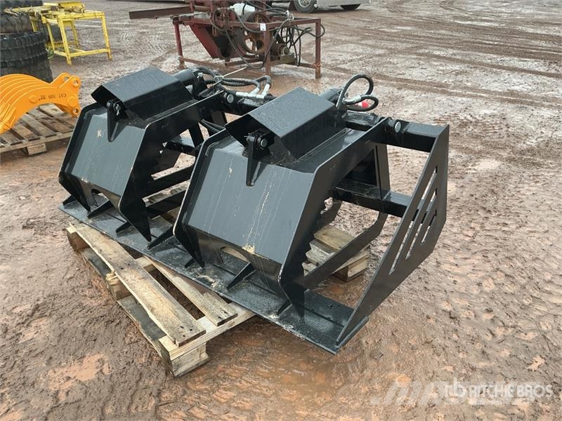 GIYI GY-HWG72 72 in Skeleton Skid Steer Grapple Bu Grabilice