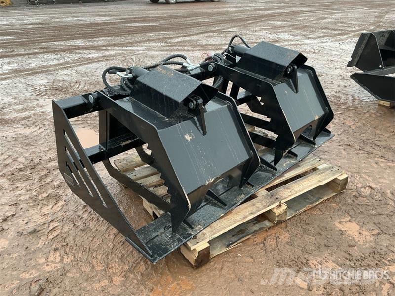 GIYI GY-HWG72 72 in Skeleton Skid Steer Grapple Bu Grabilice