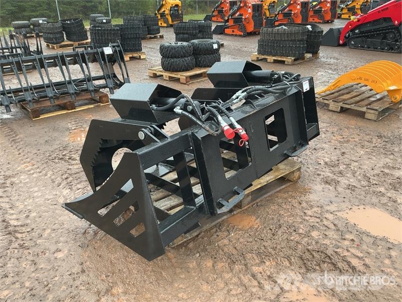 GIYI GY-HWG72 72 in Skeleton Skid Steer Grapple Bu Grabilice