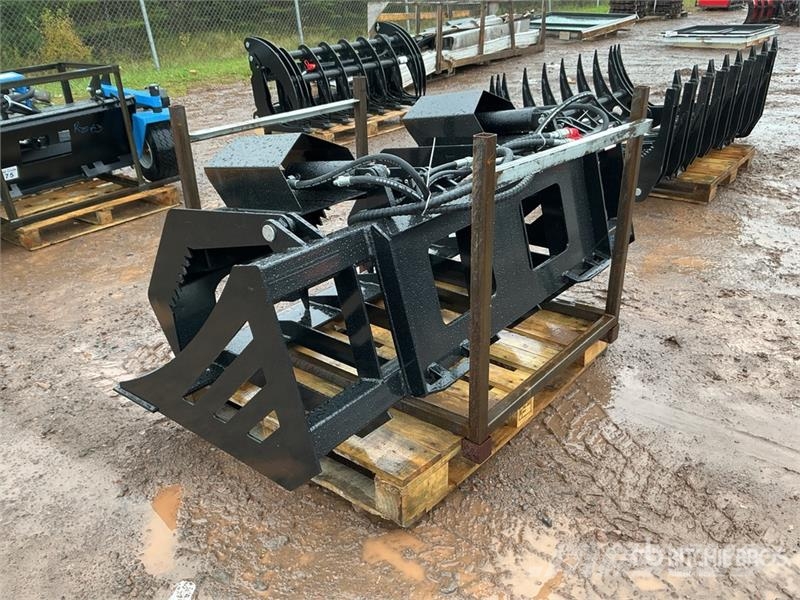 GIYI GY-HWG72 72 in Skeleton Skid Steer Grapple Bu Grijpers