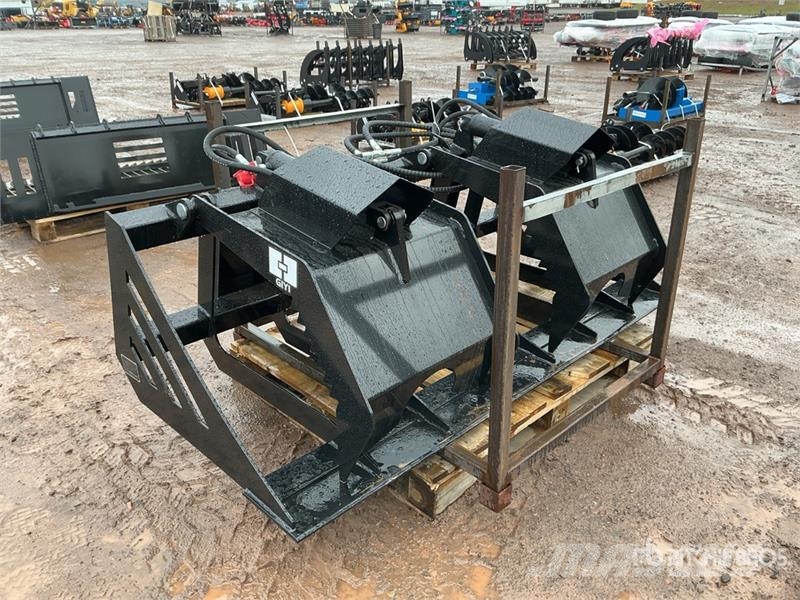 GIYI GY-HWG72 72 in Skeleton Skid Steer Grapple Bu Grijpers