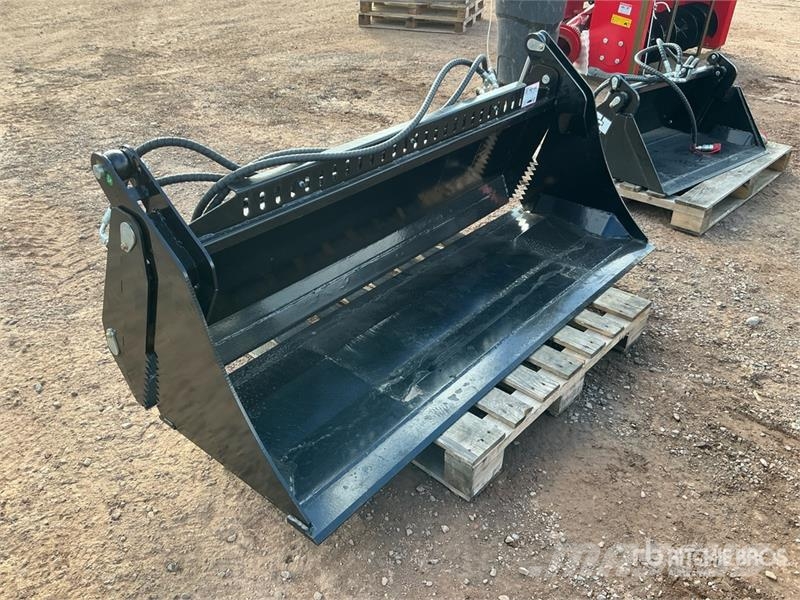 GIYI GY-KH72 72 in Multi-Purpose Skid Steer Bucket Cucharones