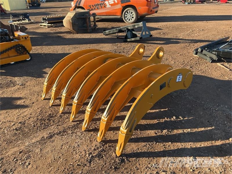 GIYI GY-P320 64 in Excavator Rake - Fits Cat 320 ( Rakes and tedders