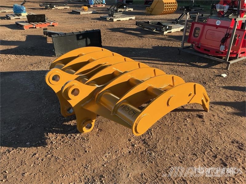 GIYI GY-P320 64 in Excavator Rake - Fits Cat 320 ( Rakes and tedders