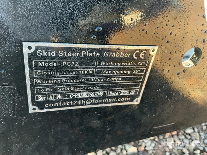 GIYI GY-PG72 72 in Skid Steer Grapple (Unused) Grapples