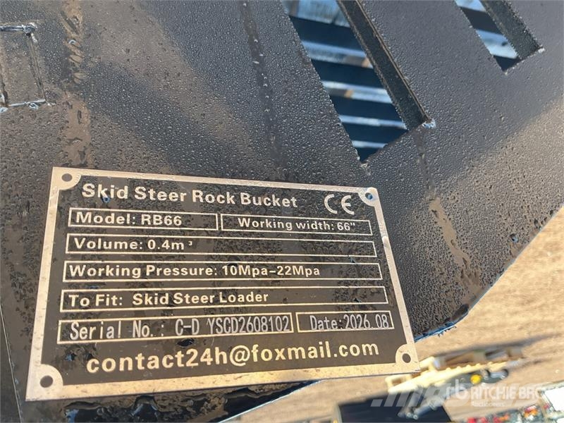 GIYI GY-RB66 66 in 0.4 m3 Skeleton Skid Steer Buck Ковши