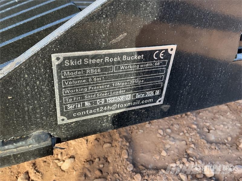 GIYI GY-RB66 66 in 0.4 m3 Skeleton Skid Steer Buck Ковши