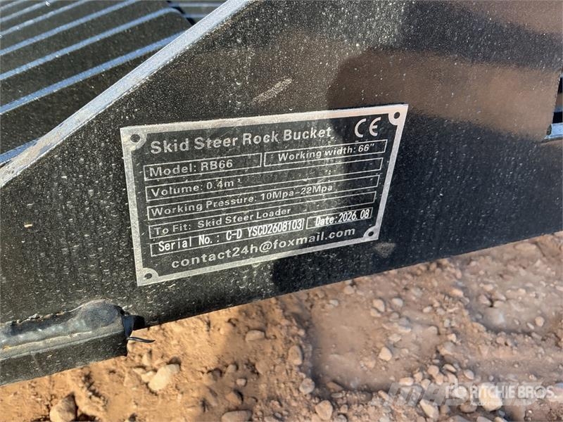 GIYI GY-RB66 66 in 0.4 m3 Skeleton Skid Steer Buck Ковши