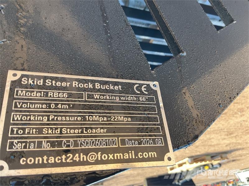 GIYI GY-RB66 66 in 0.4 m3 Skeleton Skid Steer Buck Ковши
