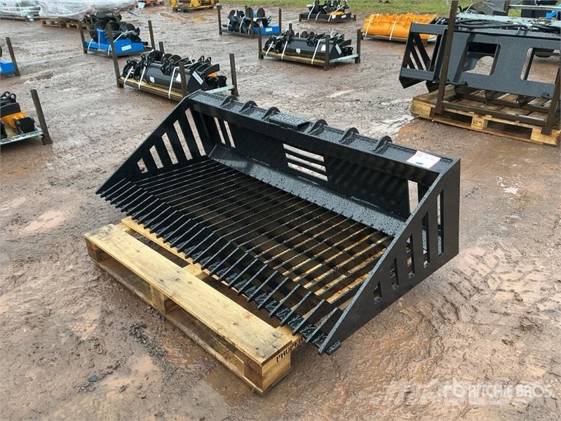  GIYI GY-RB66N 66 in Rock Skid Steer Bucket (Unused Łyżki do ładowarek