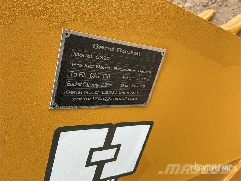 GIYI GY-S320 42 in Skeleton Excavator Bucket - Fit Cucharones