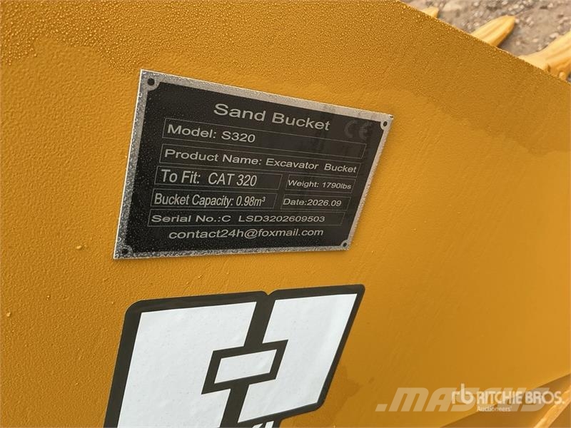 GIYI GY-S320 42 in Skeleton Excavator Bucket - Fit Cucharones