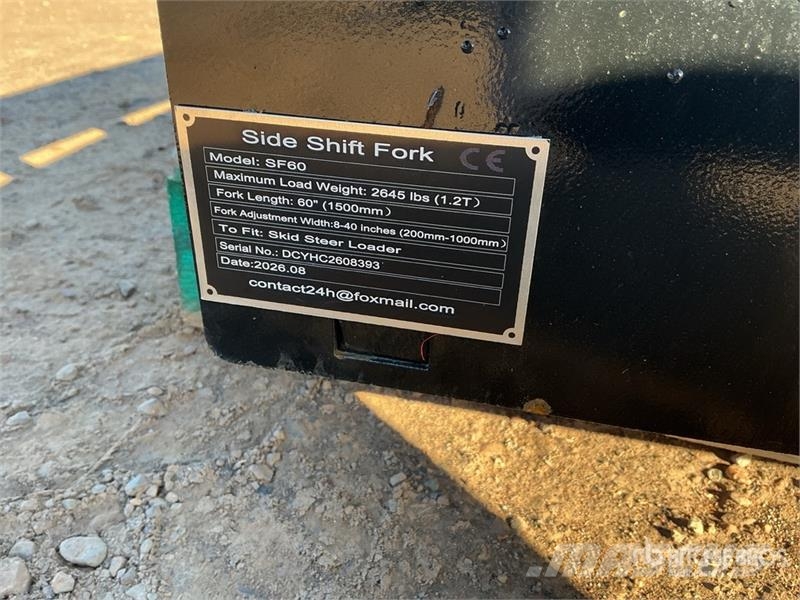  GIYI GY-SF60 60 in Skid Steer Forks (Unused) Vilice