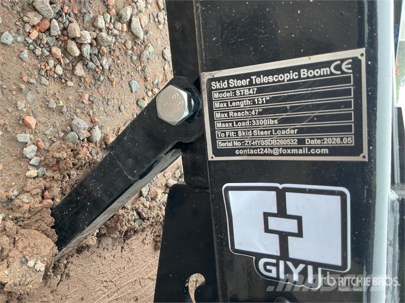 GIYI GY-STB47 131 in Telescopic Skid Steer Boom (U Строителство - Други