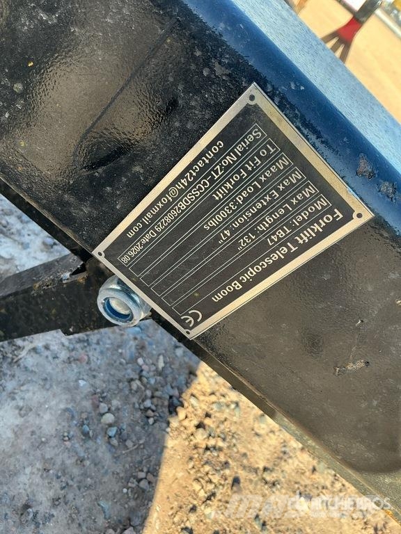 GIYI GY-TB47 132 in 3300 lb Forklift Telescopic Bo Osprzęt i komponenty - inne