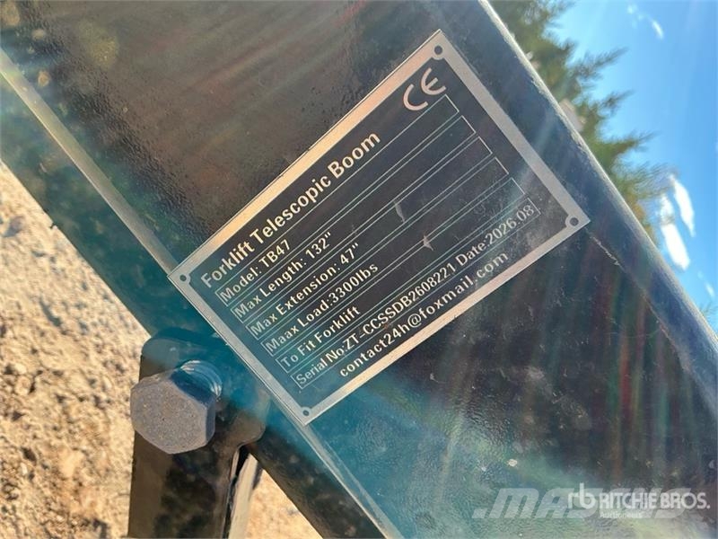 GIYI GY-TB47 132 in 3300 lb Forklift Telescopic Bo Ostali priključci i komponente