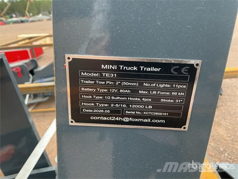  GIYI GY-TE780 Fifth Wheel Wrecker Attachment (Unus Transportes - Outros

