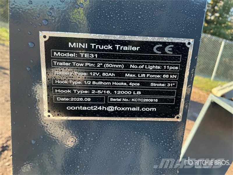 GIYI GY-TE780 Fifth Wheel Wrecker Attachment (Unus Transport - Annet