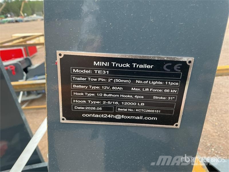  GIYI GY-TE780 Fifth Wheel Wrecker Attachment (Unus Transportes - Outros
