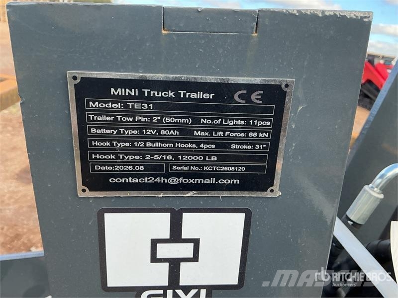 GIYI GY-TE780 Fifth Wheel Wrecker Attachment (Unus Transport - Annet