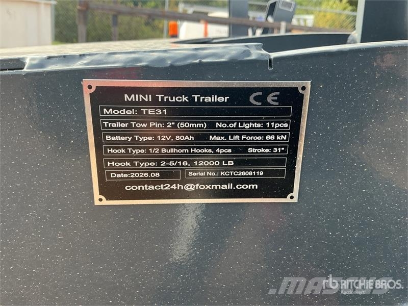 GIYI GY-TE780 Fifth Wheel Wrecker Attachment (Unus معدات النقل - غير ذلك