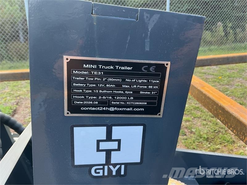 GIYI GY-TE780 Fifth Wheel Wrecker Attachment (Unus Transport - Annet