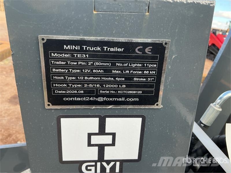 GIYI GY-TE780 Fifth Wheel Wrecker Attachment (Unus Transport - Annet