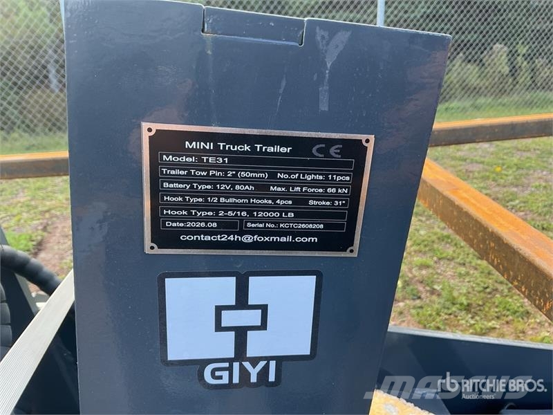 GIYI GY-TE780 Fifth Wheel Wrecker Attachment (Unus Transport - Annet