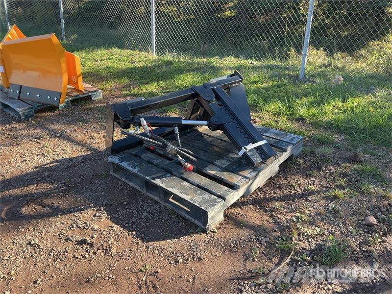 GIYI GY-TP45 25 in Skid Steer Post Puller (Unused) Outros componentes