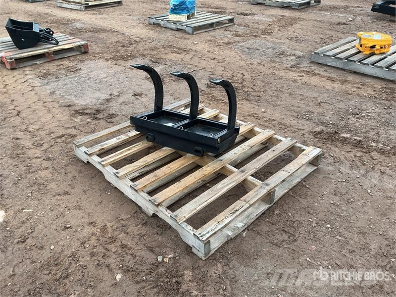 GIYI GY-TRP12 12 in Mini Skid Steer Ripper Scarifi Escarificadoras