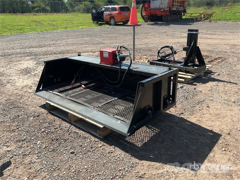GIYI GY-VB79 79 in Vibrating Skid Steer Screening Korpe za prosijavanje