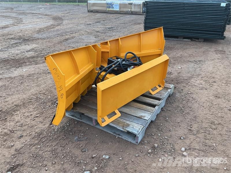 GIYI GY-VSB74 74 in V-Shaped Skid Steer Snow Blade Sniježne daske i plugovi