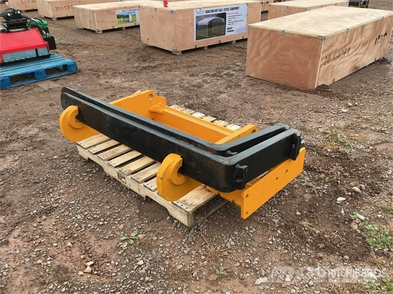 GIYI GY-WLF75 60 in Q/C Wheel Loader Forks (Unused Fourche