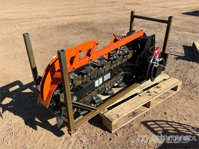  GIYI GY-X39 39 in Mini Skid Steer Trencher (Unused Trenchers