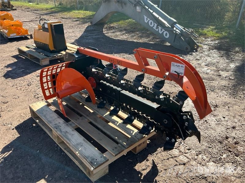  GIYI GY-X39 39 in Mini Skid Steer Trencher (Unused Trenchers