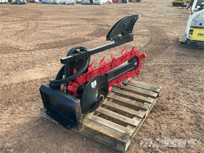 GIYI GY-X39 39 in Mini Skid Steer Trencher (Unused Koparki łańcuchowe