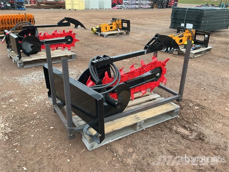 GIYI GY-X39 39 in Mini Skid Steer Trencher (Unused Kjedegravere