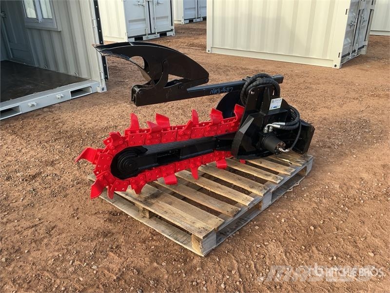GIYI GY-X39 39 in Mini Skid Steer Trencher (Unused Koparki łańcuchowe