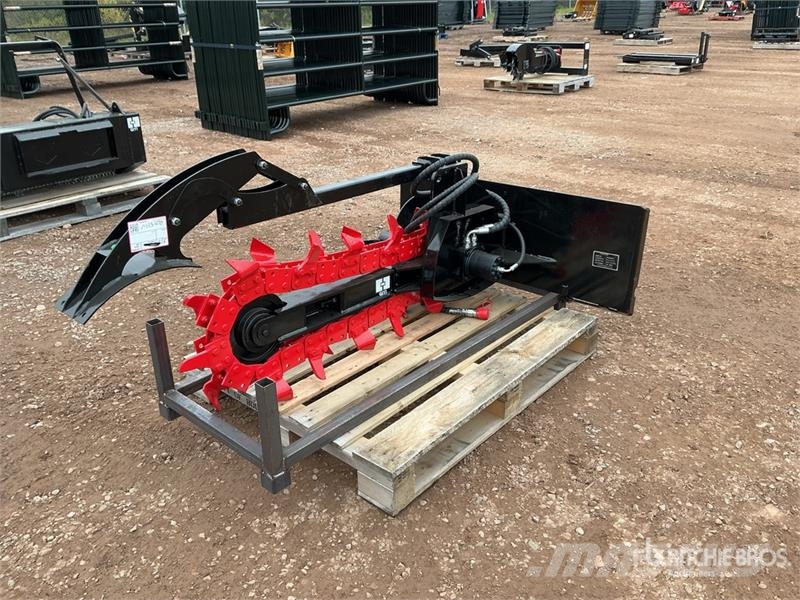 GIYI GY-X39 39 in Mini Skid Steer Trencher (Unused Kjedegravere