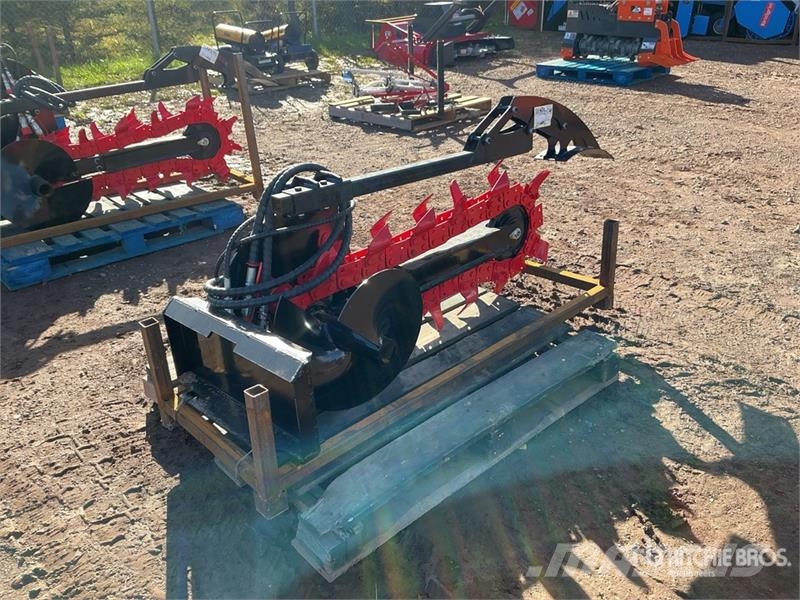 GIYI GY-X39 39 in Mini Skid Steer Trencher (Unused Valetadeiras