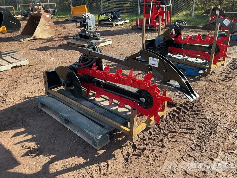 GIYI GY-X39 39 in Mini Skid Steer Trencher (Unused Valetadeiras