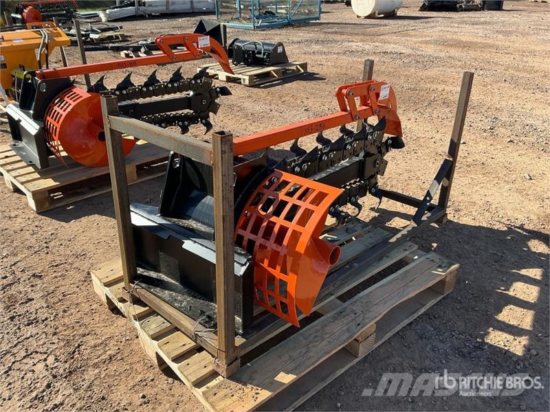  GIYI GY-X39 39 in Mini Skid Steer Trencher (Unused Trenchers